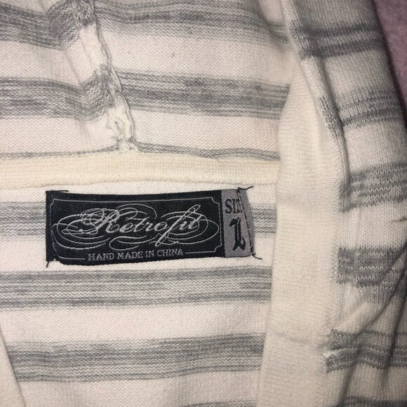 indie sleaze emo button up cardigan hoodie sweater - Picture 5 of 8